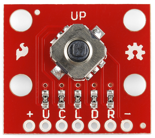 5-Axis tactile switch breakout from SparkFun 
