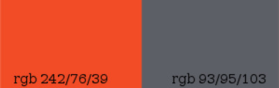 RGB Colors for the Design