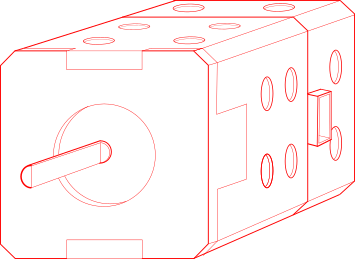 Inkscape - Motor Block Concept Drawing