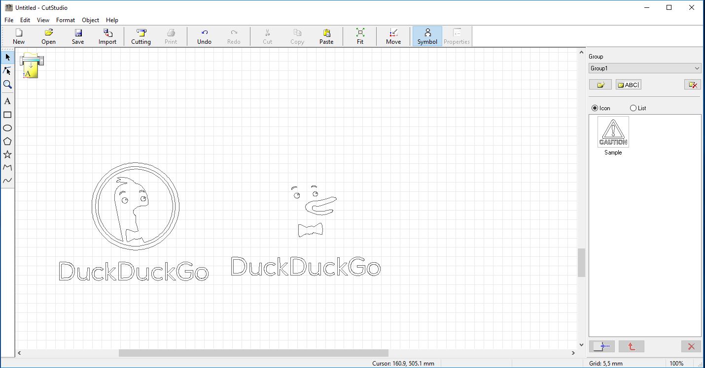 Img: Duckduckgo logo edited