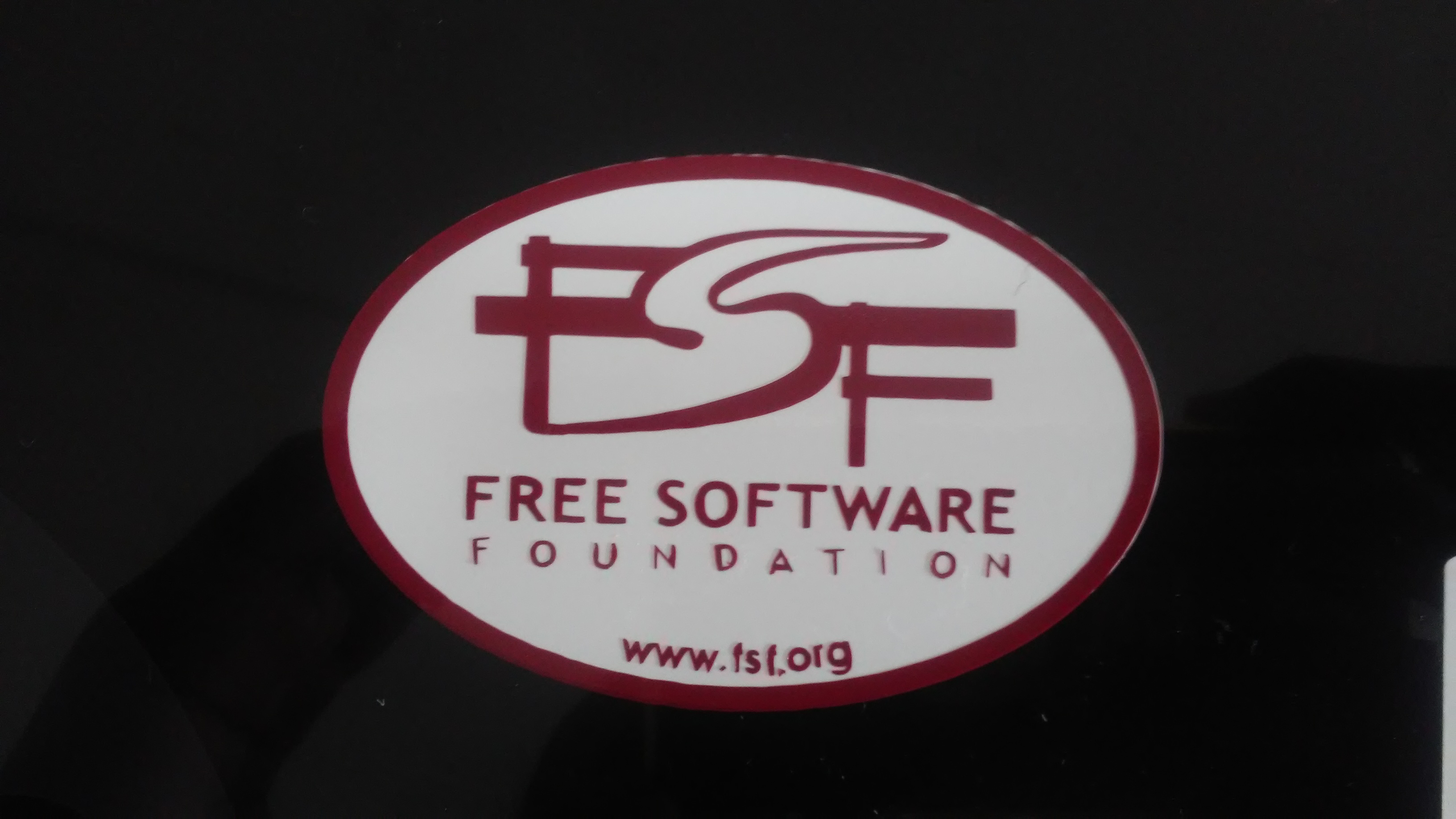 Img: FSF sticker