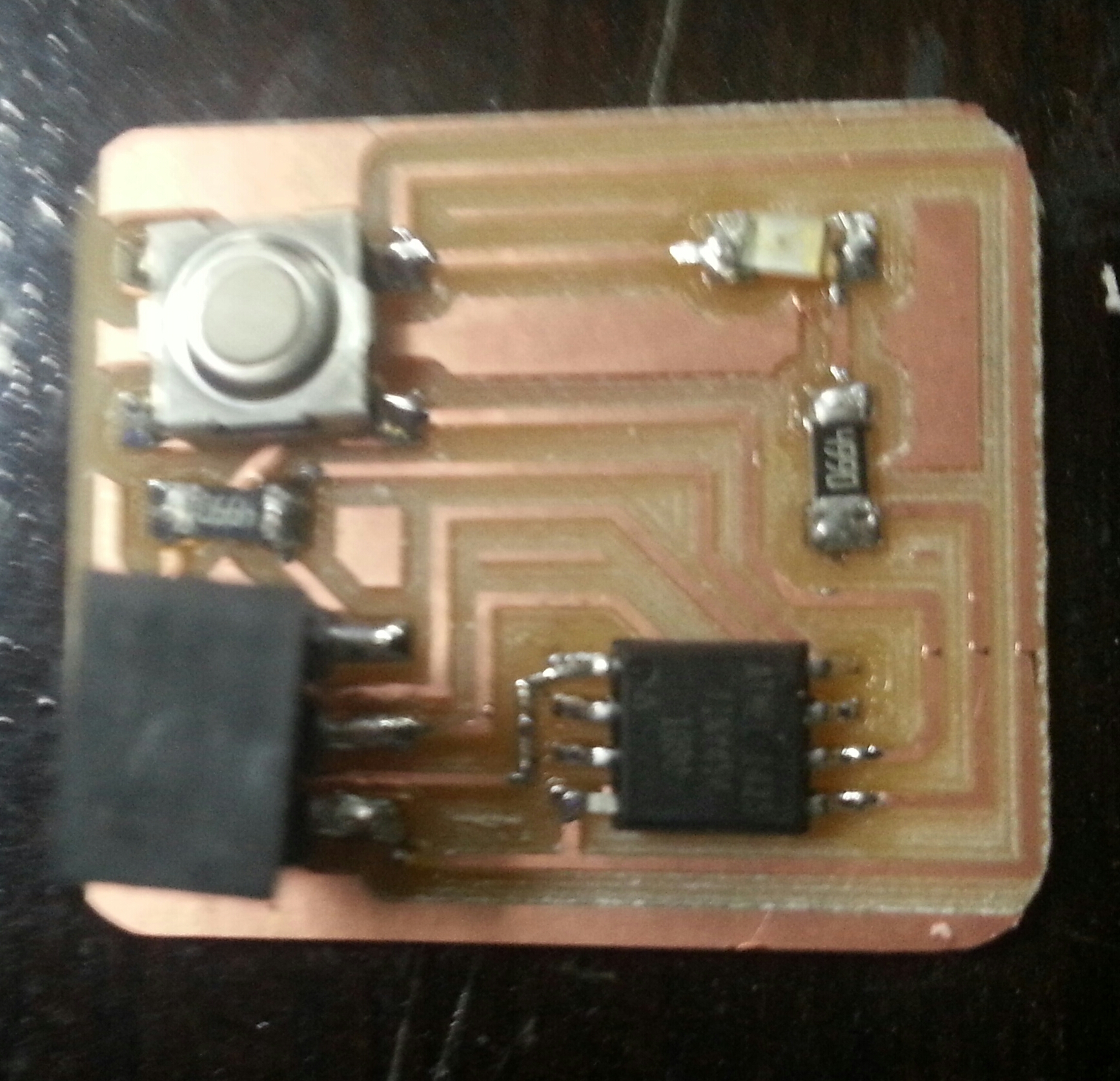 Img: soldered board