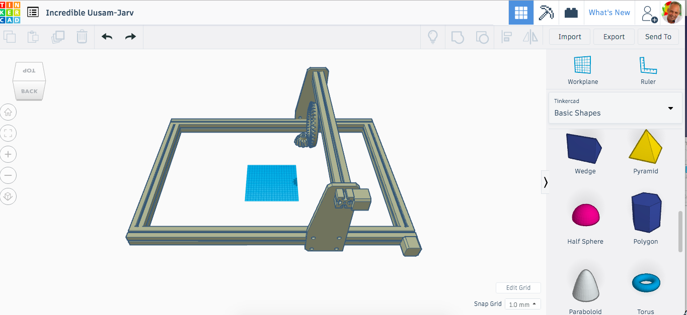 Assembly TinkerCAD
