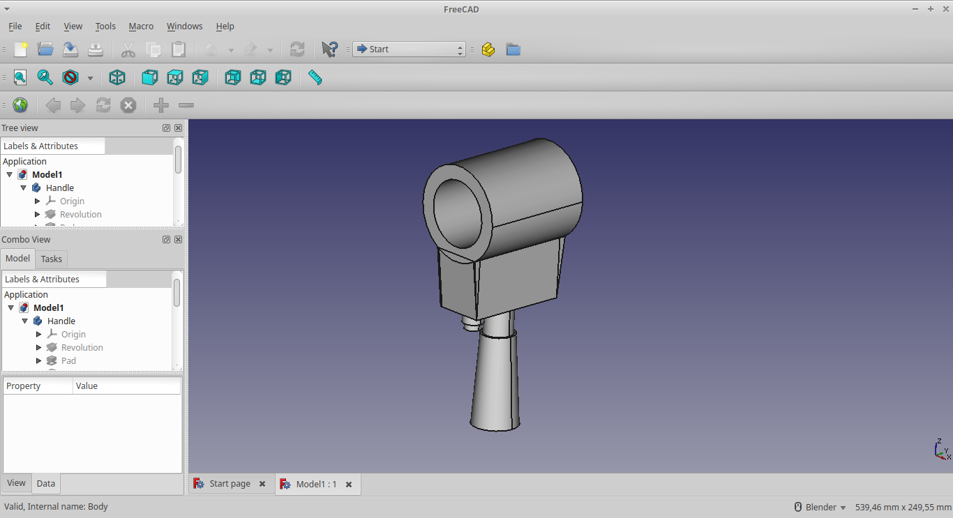 This image is the result of the software FreeCAD