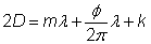 Equation for computing distance