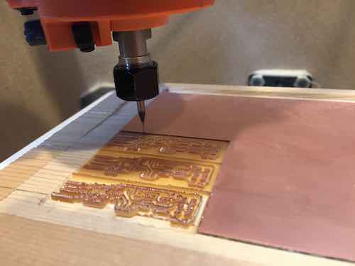 Milling the third board