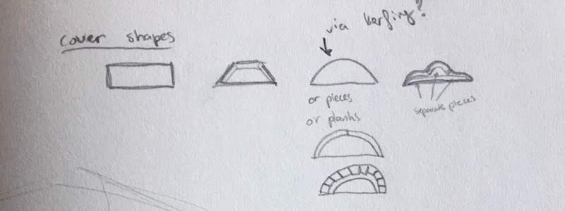 sketches of pirate chests lids