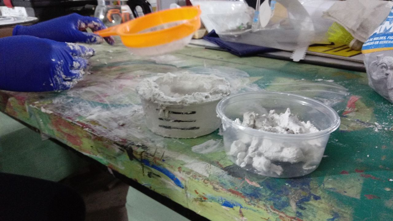 Ceramic plaster test failed
