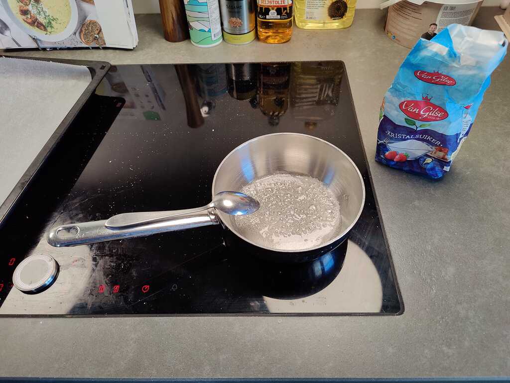 preparing sugar