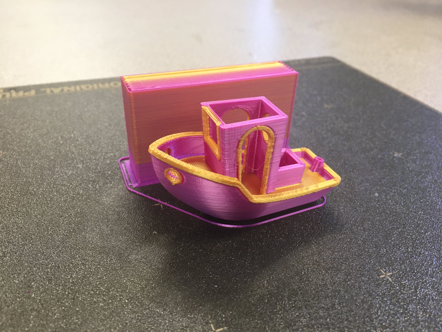 First Shot of Benchy