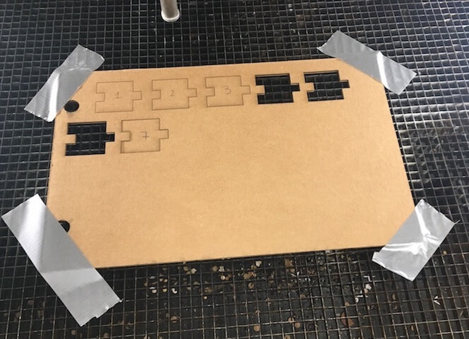 lasercut cardboard